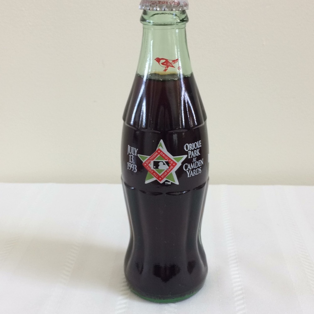 Oriole Park 1993 Coca-Cola Bottle Coke